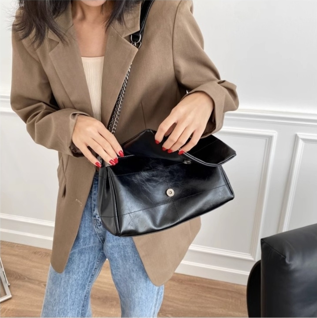 レザー調トートバッグショルダーバッグ | 詳細画像9