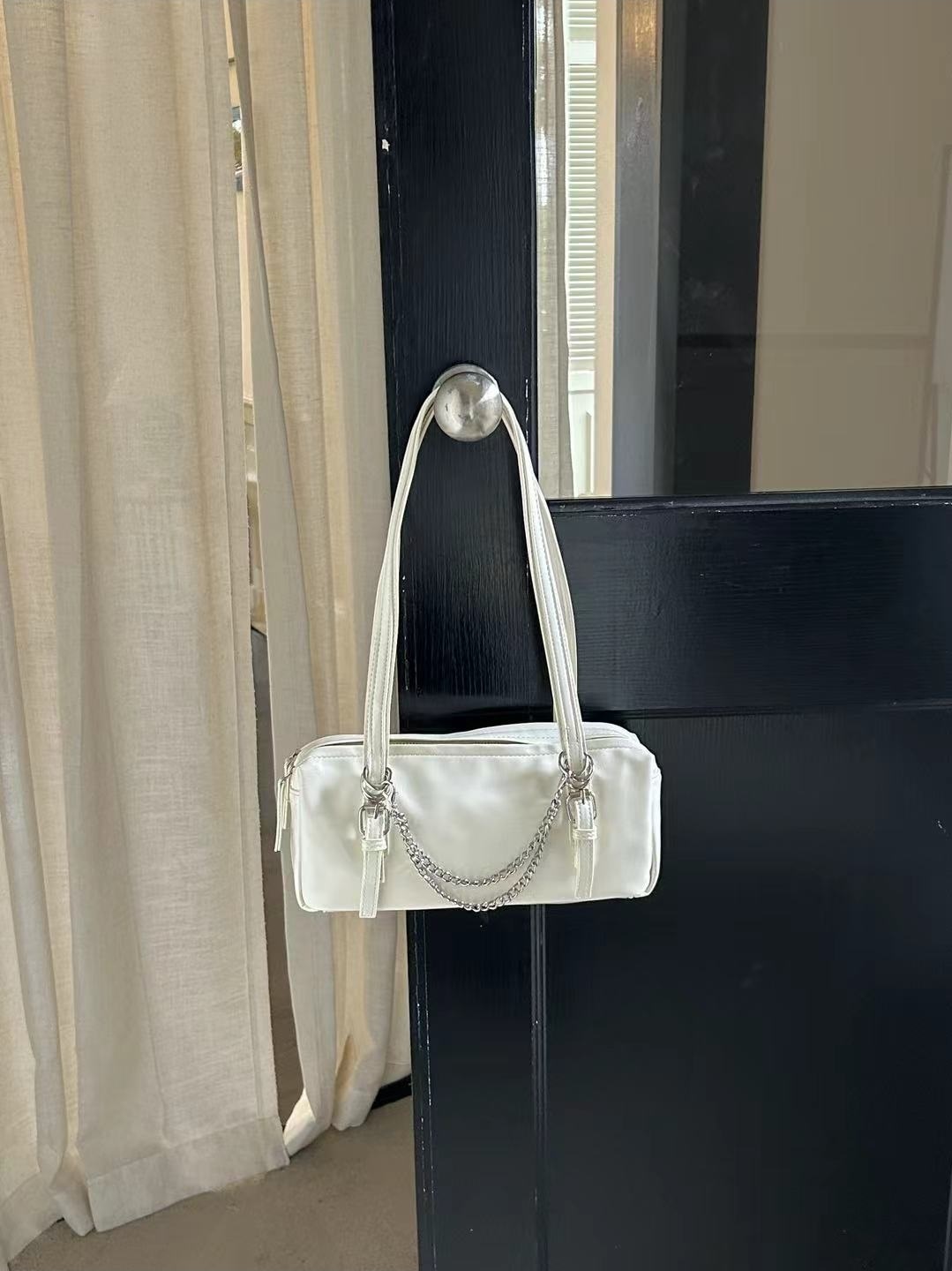 レザー調トートバッグチェーンセット | 詳細画像5