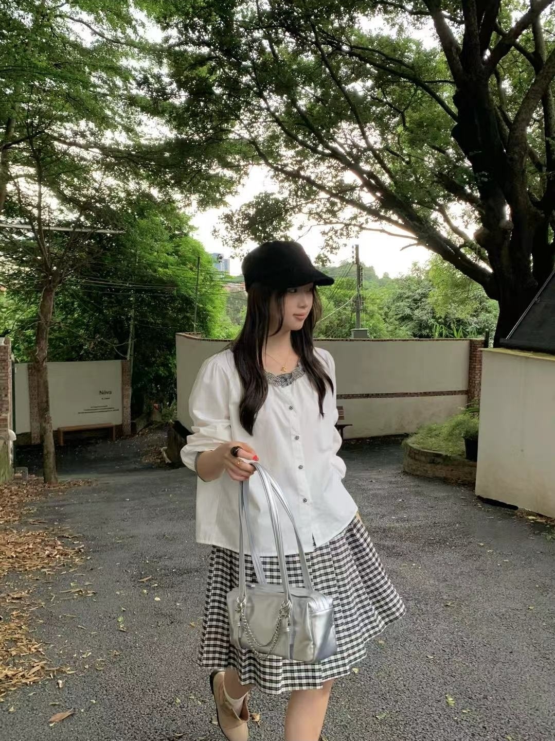 レザー調トートバッグチェーンセット | 詳細画像8