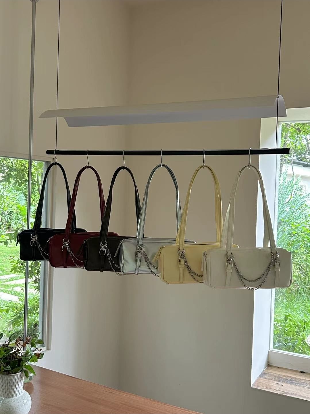 レザー調トートバッグチェーンセット | 詳細画像18