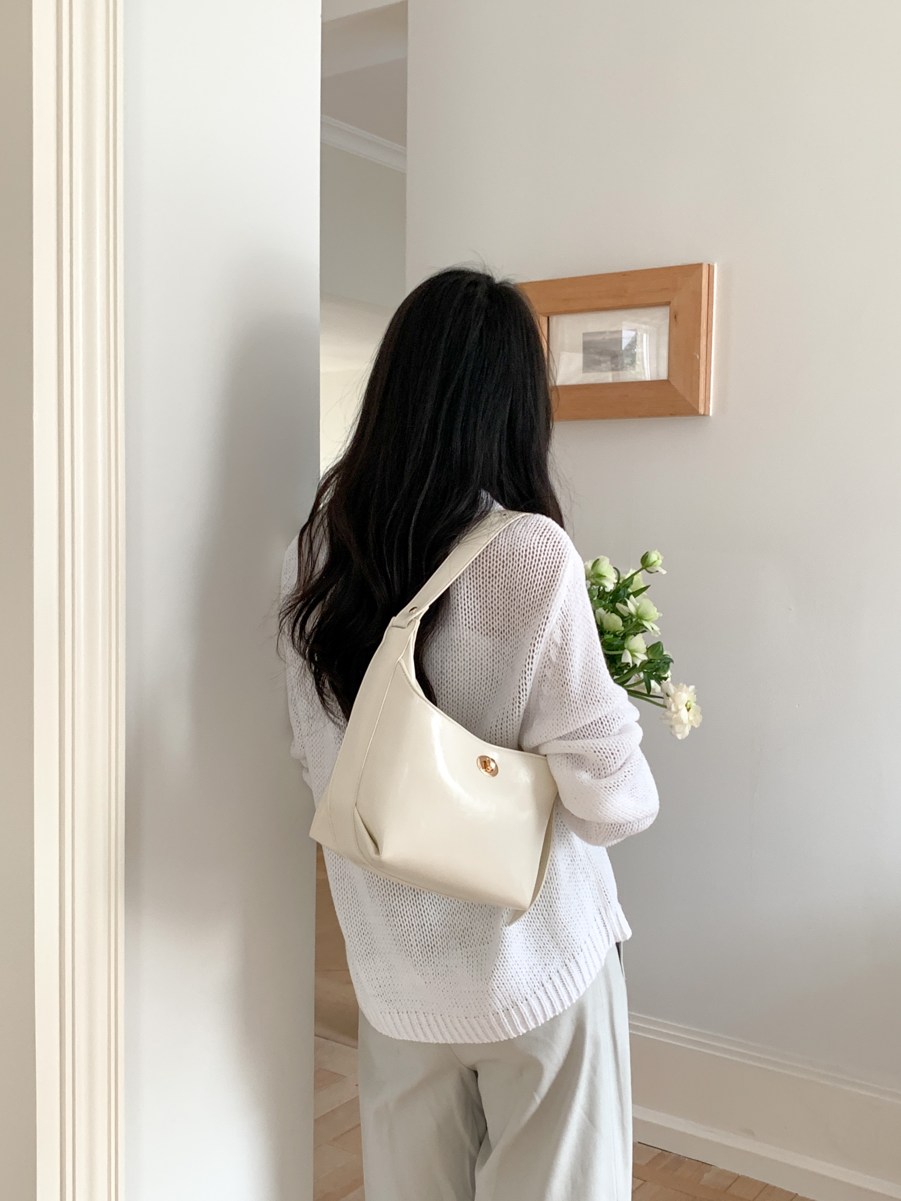 レザー調トートバッグ | 詳細画像2