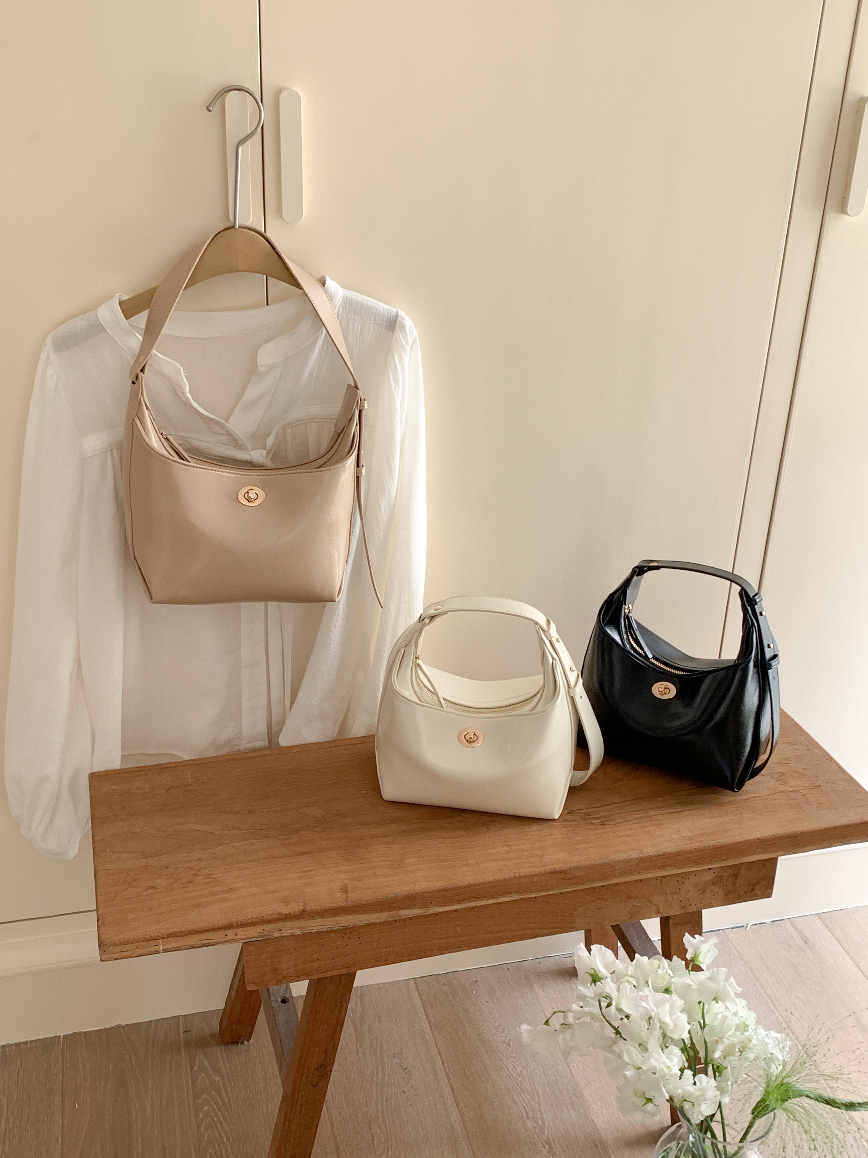 レザー調トートバッグ | 詳細画像14