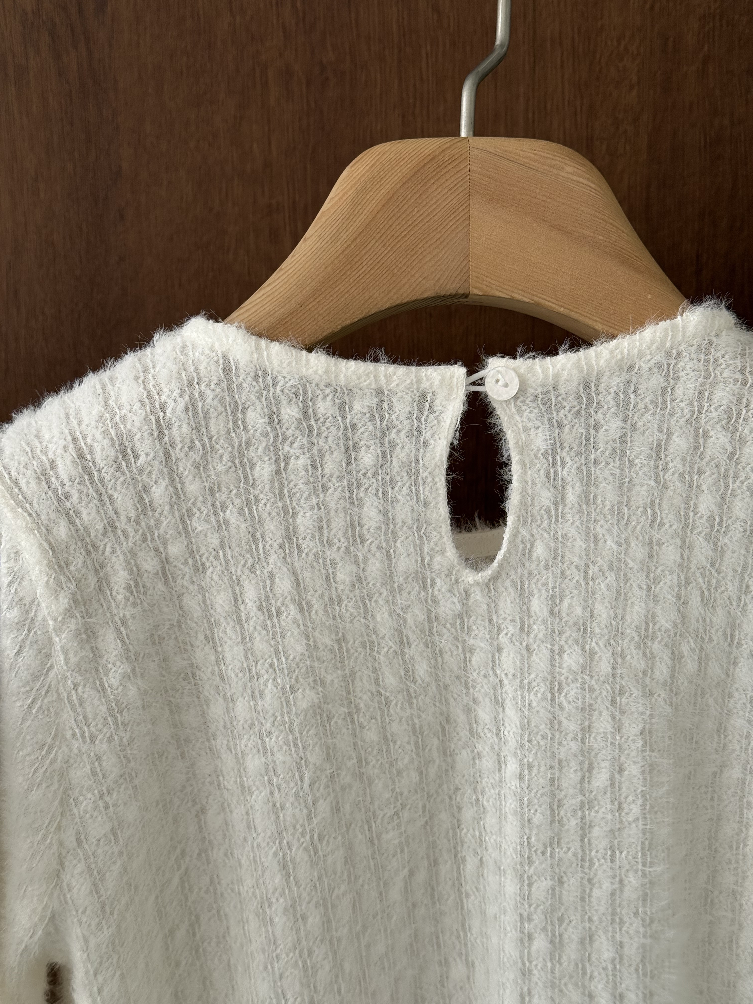 ソフトラウンドネックスリム長袖ニット | 詳細画像11