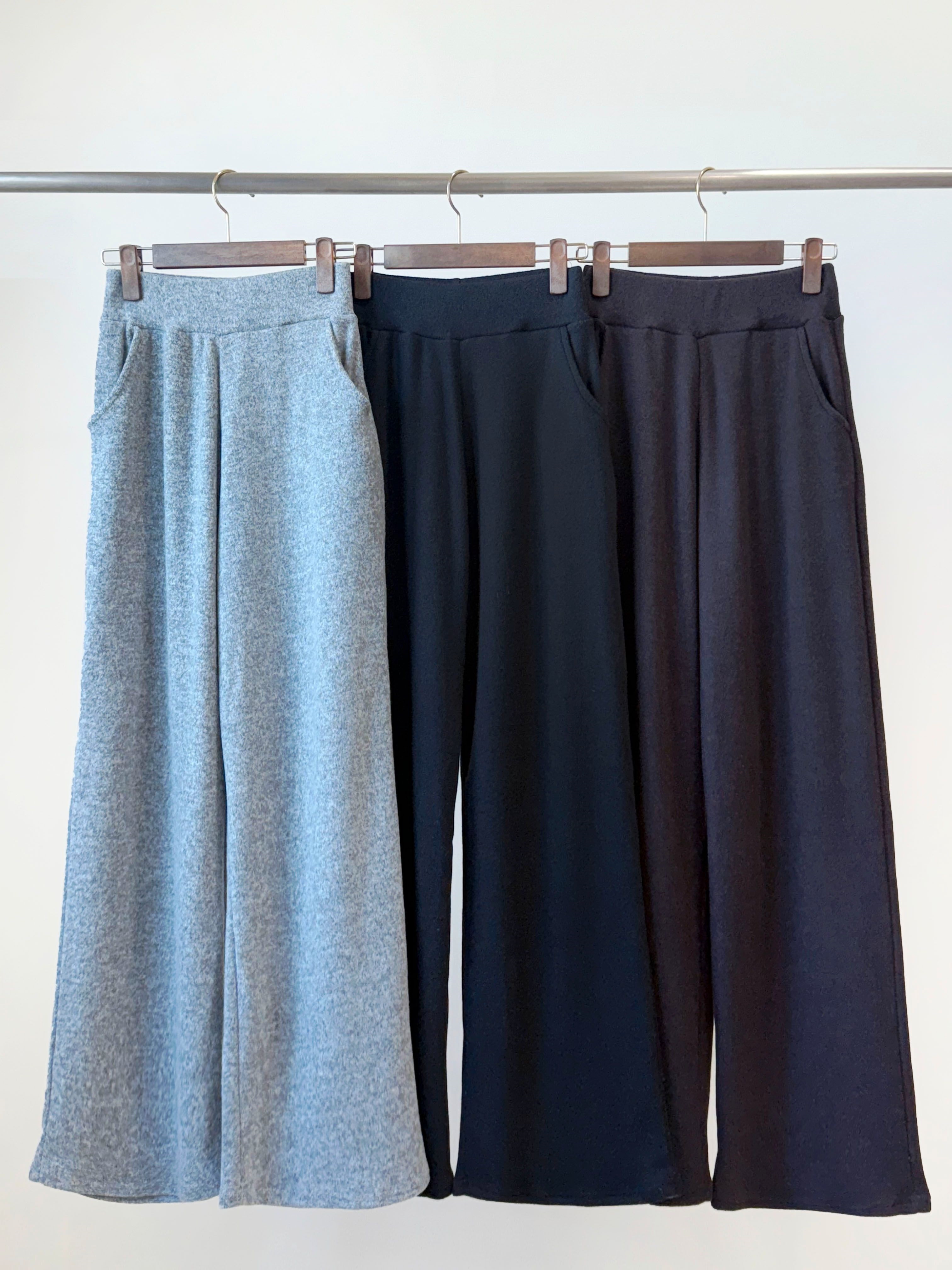 起毛ソフトフードポケットウエストゴムルーズ長袖セットアップパンツジップパーカー | 詳細画像15