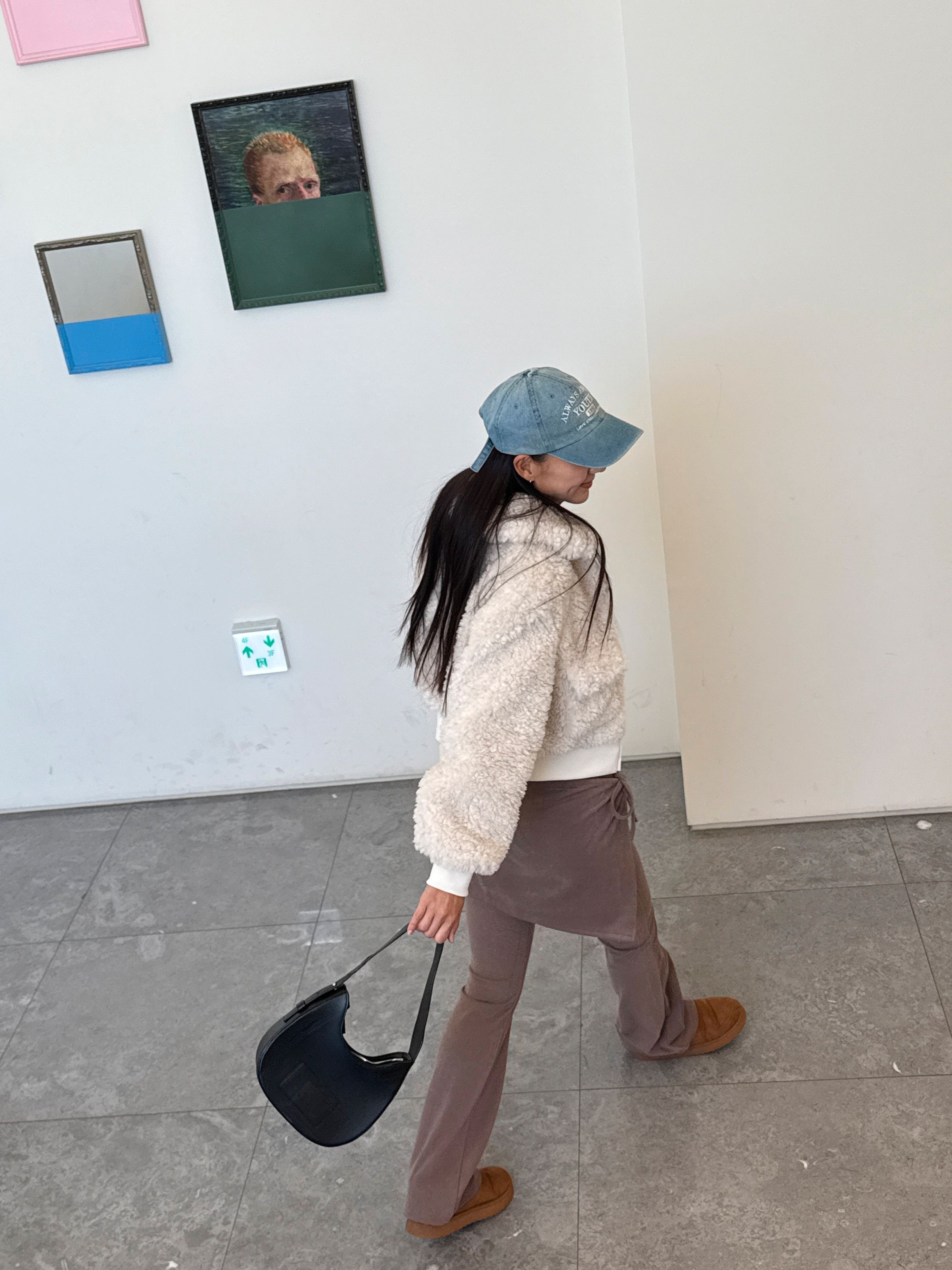 ストレッチラップウエストゴムスリムブーツカットセットアップスカートパンツ | 詳細画像15