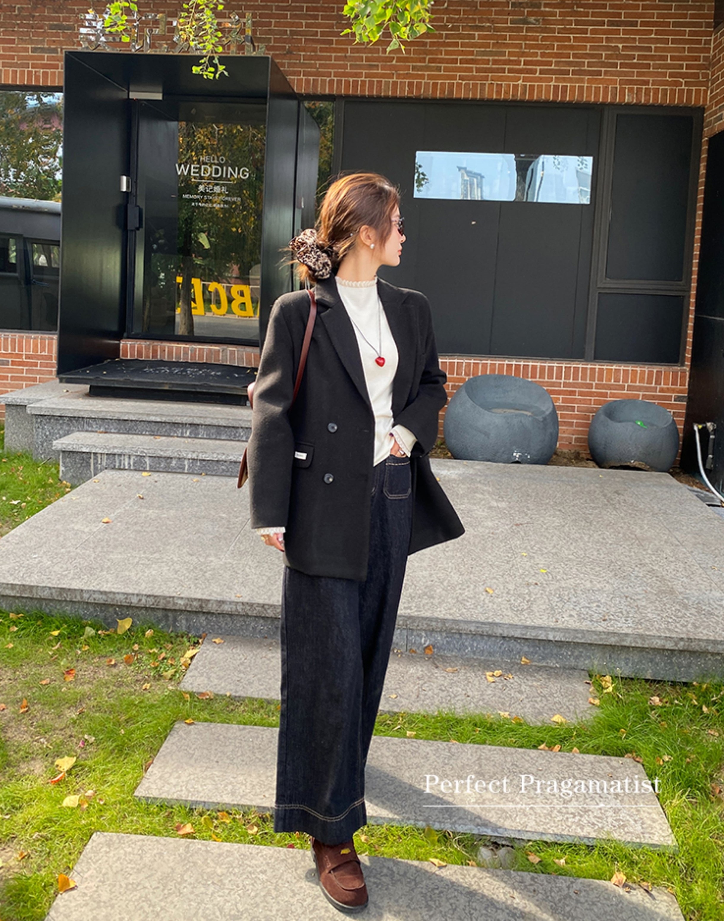 リブレースハーフネックスリムニット | 詳細画像10