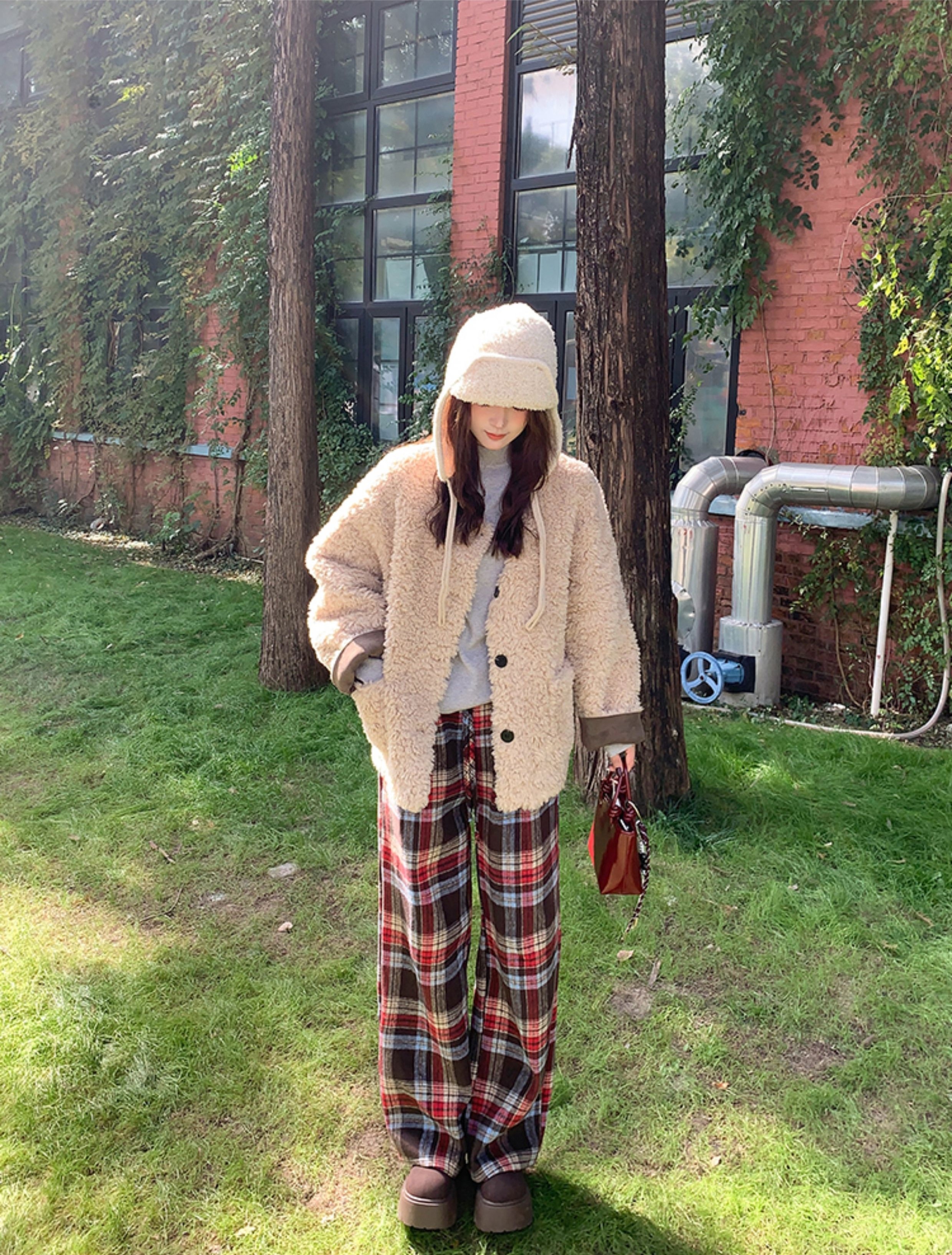 リブレースハーフネックスリムニット | 詳細画像22