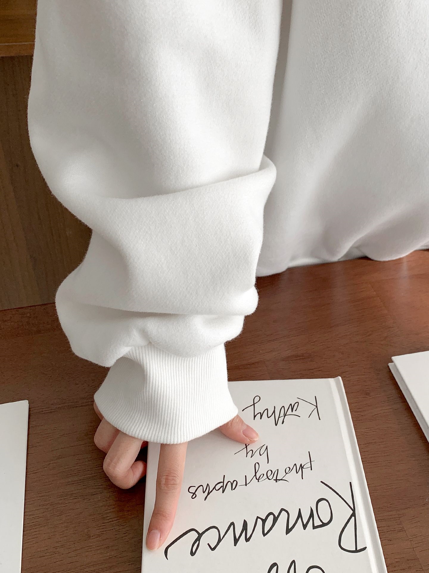 裏起毛ラウンドネックベーシックオーバーサイズ無地スウェット | 詳細画像19