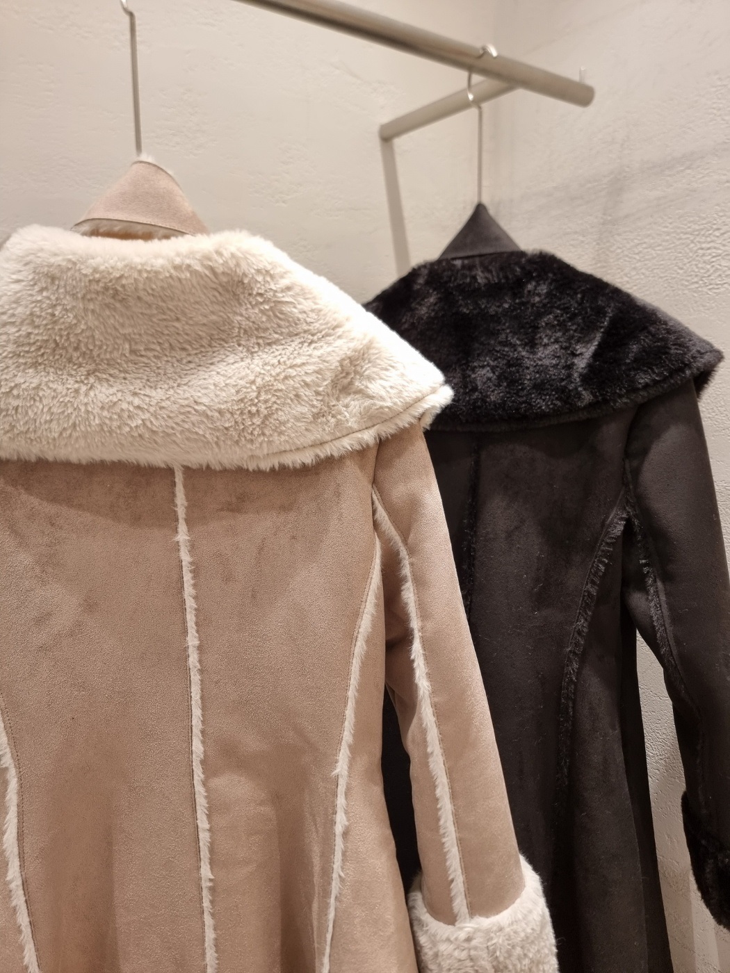 ムートンカラーAラインコートストラップ付 | 詳細画像24