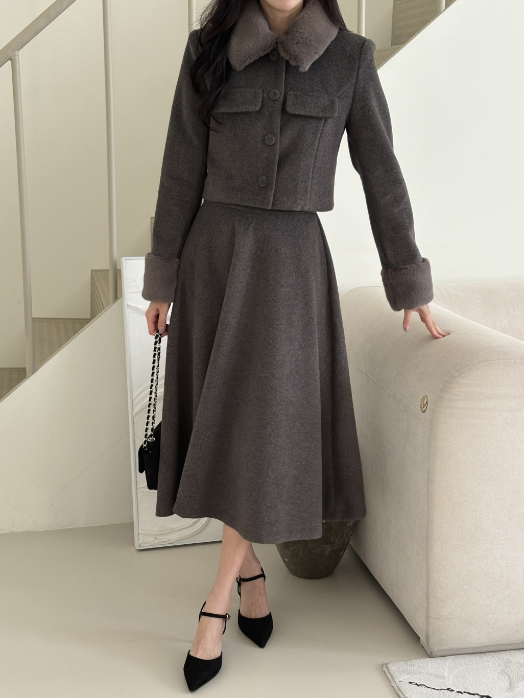 ロングフレアスカート | 詳細画像12