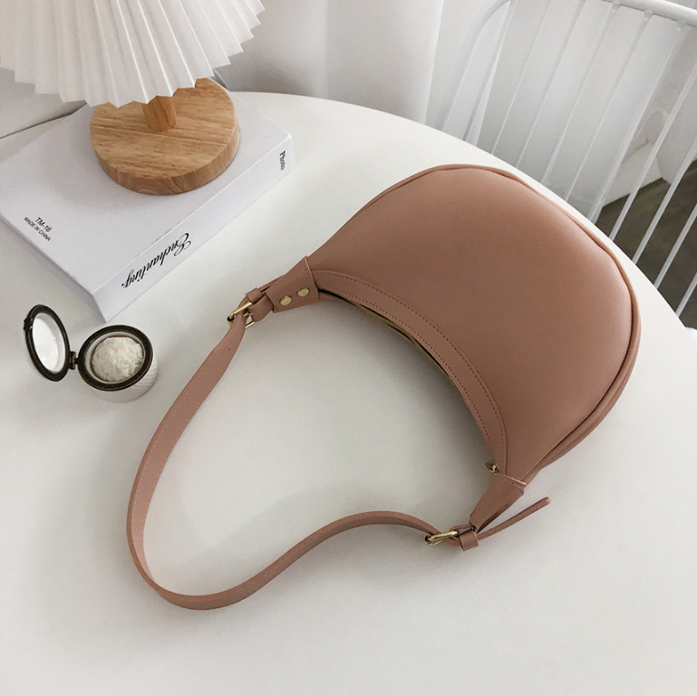 レザー調シンプルショルダーバッグストラップ付 | 詳細画像23