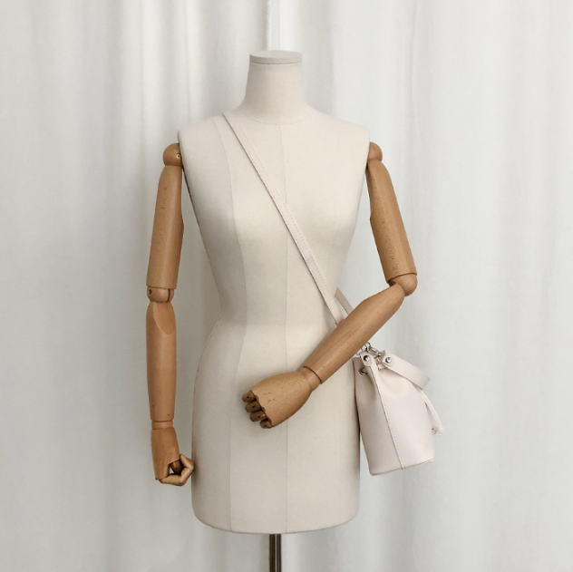 レザー調ショルダーバッグストラップ付 | 詳細画像6