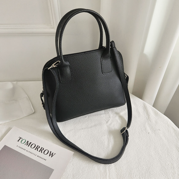 レザー調シンプルショルダーバッグ | 詳細画像8