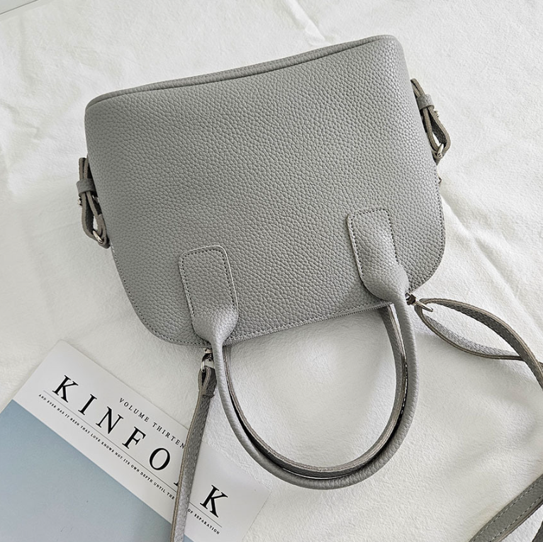 レザー調シンプルショルダーバッグ | 詳細画像19