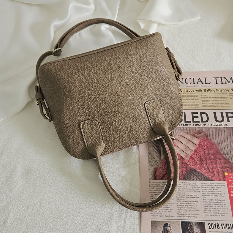 レザー調シンプルショルダーバッグ | 詳細画像25