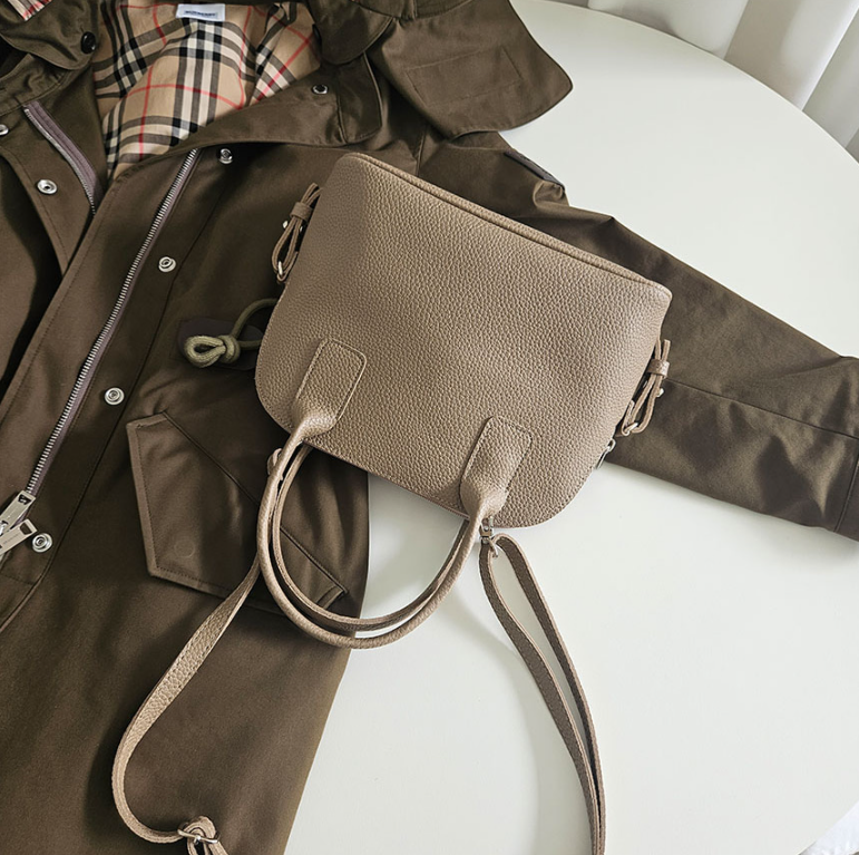 レザー調シンプルショルダーバッグ | 詳細画像26