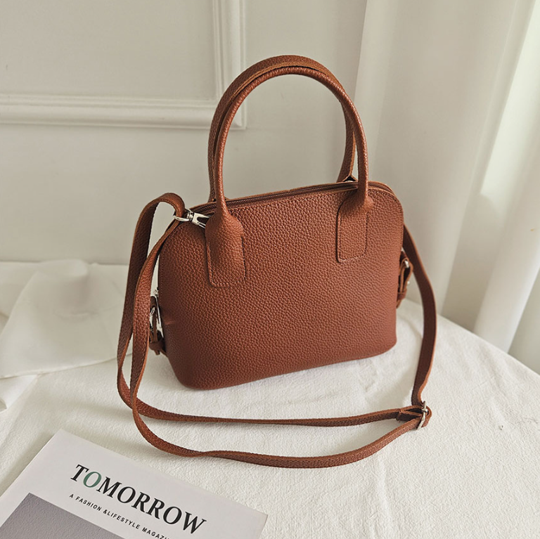 レザー調シンプルショルダーバッグ | 詳細画像31