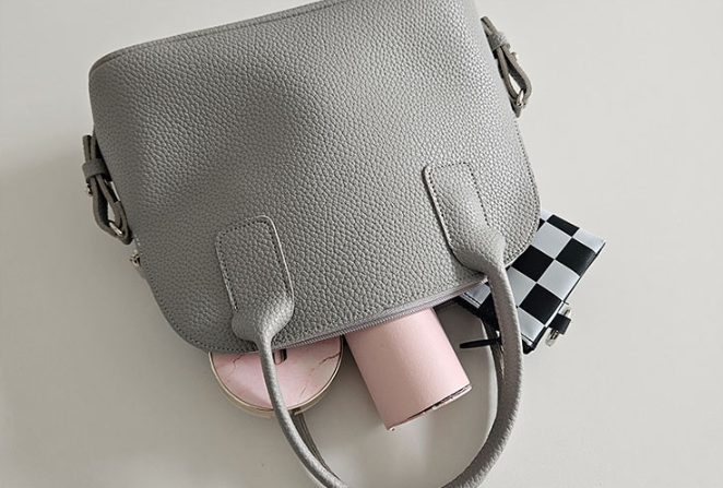 レザー調シンプルショルダーバッグ | 詳細画像36