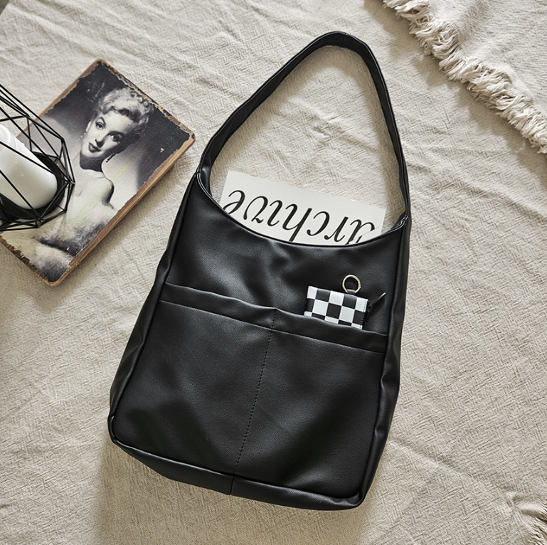 ポケットベーシックビッグショルダーバッグ | 詳細画像6