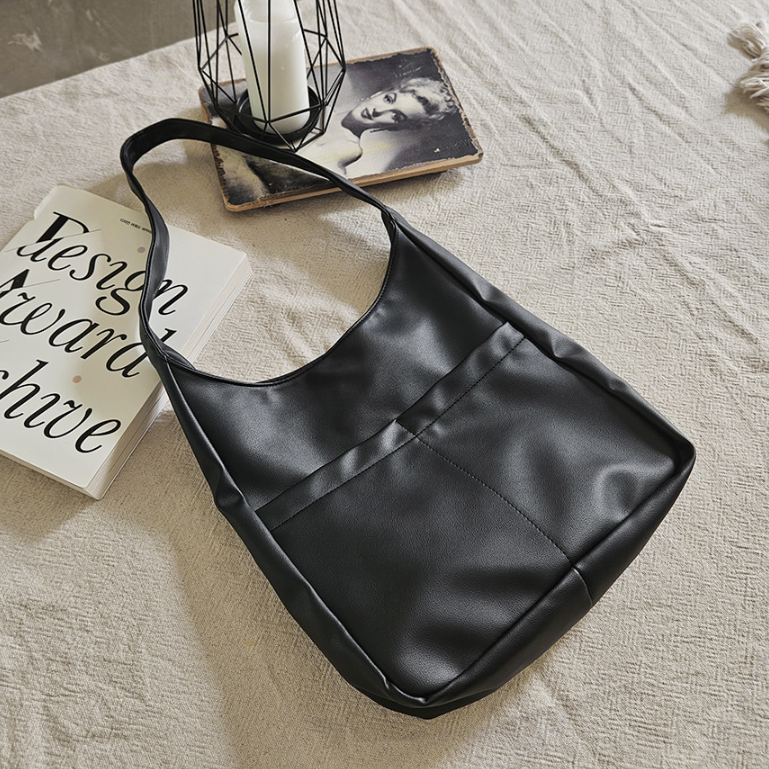 ポケットベーシックビッグショルダーバッグ | 詳細画像8