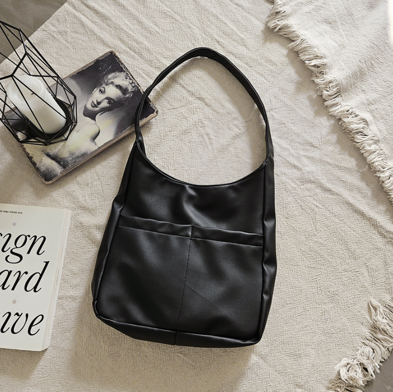 ポケットベーシックビッグショルダーバッグ | 詳細画像9