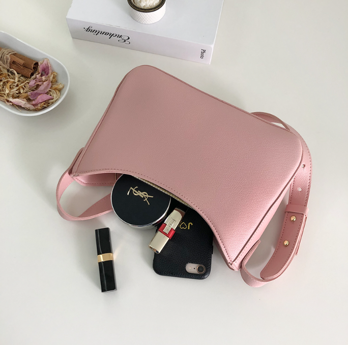 レザー調シンプル無地ショルダーバッグ | 詳細画像20