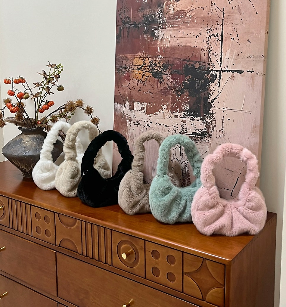 エコファーシャーリングトートバッグストラップ付 | 詳細画像2