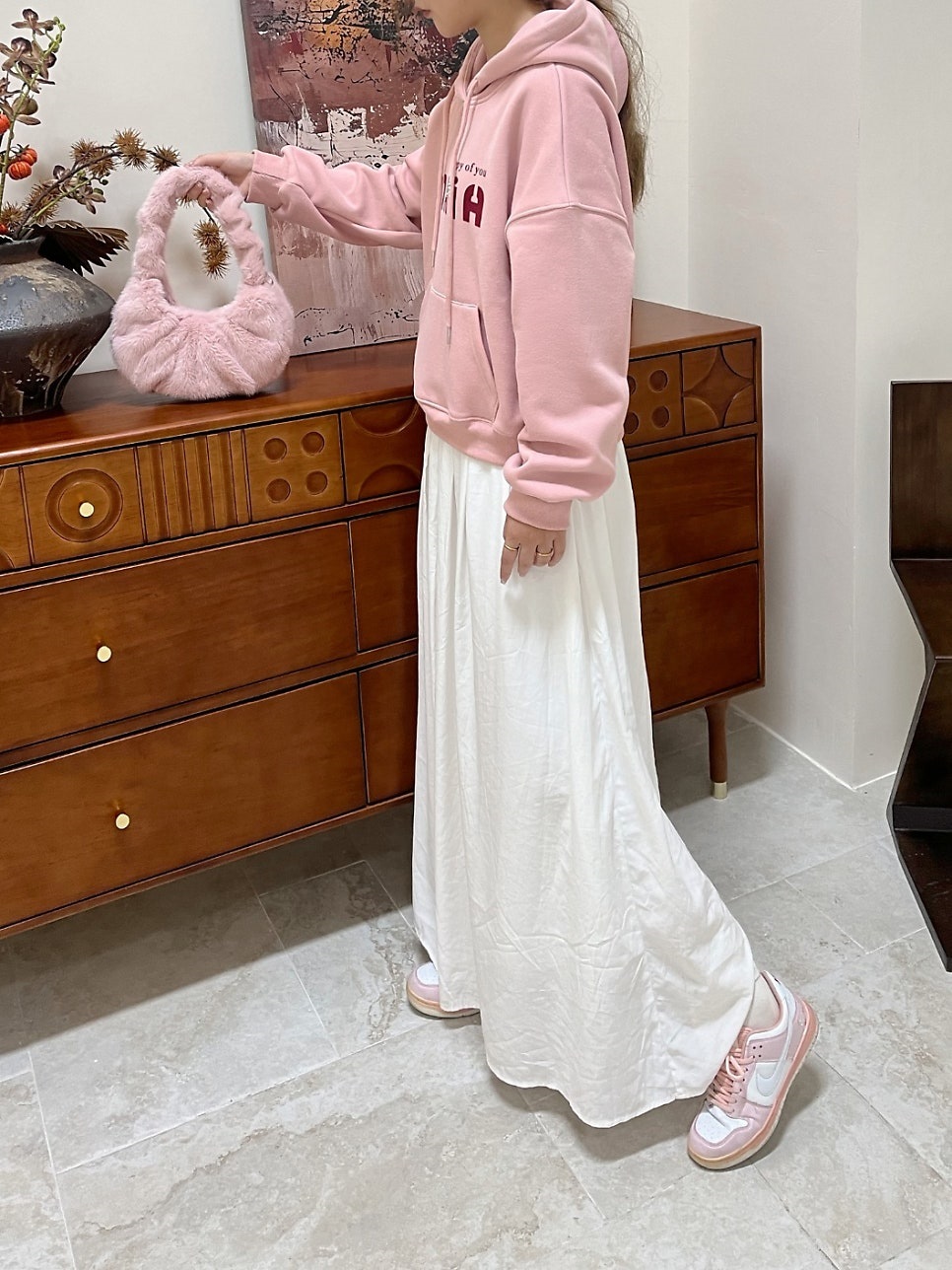 エコファーシャーリングトートバッグストラップ付 | 詳細画像12