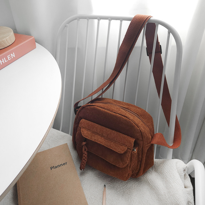 コーデュロイポケットショルダーバッグ | 詳細画像8