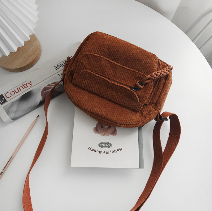 コーデュロイポケットショルダーバッグ | 詳細画像9