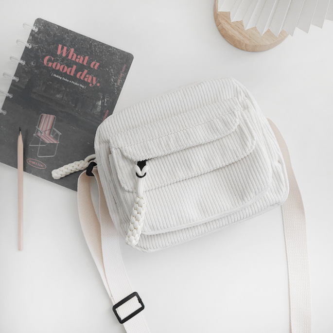 コーデュロイポケットショルダーバッグ | 詳細画像16