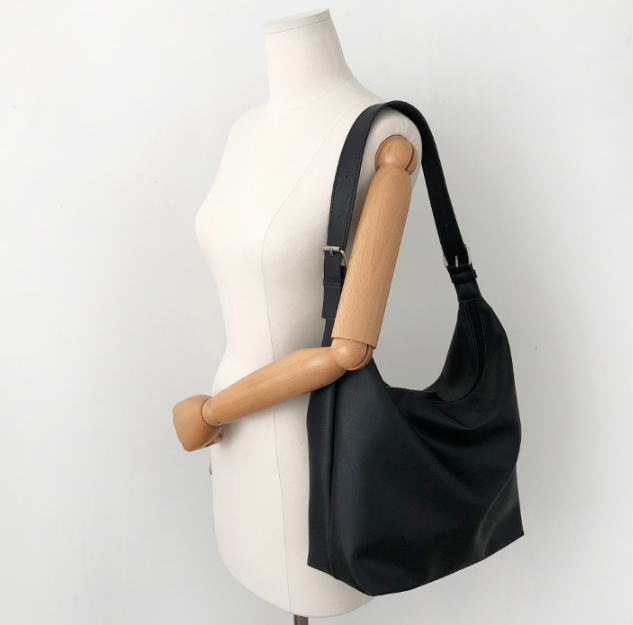 レザー調ビッグショルダーバッグ | 詳細画像4