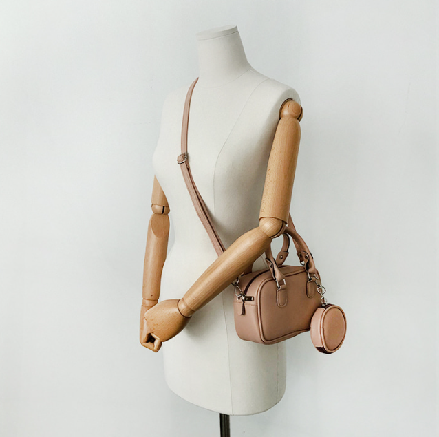 ミニトートバッグショルダーバッグストラップ付ポーチ付 | 詳細画像5