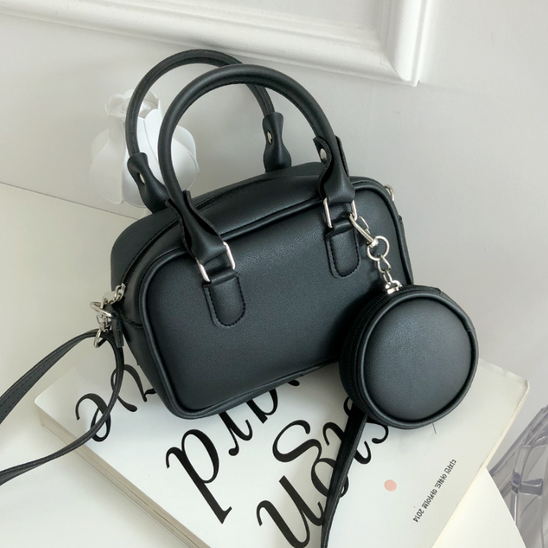 ミニトートバッグショルダーバッグストラップ付ポーチ付 | 詳細画像8