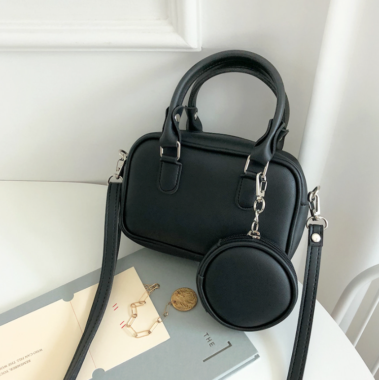 ミニトートバッグショルダーバッグストラップ付ポーチ付 | 詳細画像10