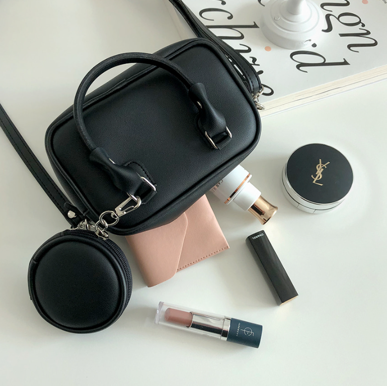 ミニトートバッグショルダーバッグストラップ付ポーチ付 | 詳細画像11