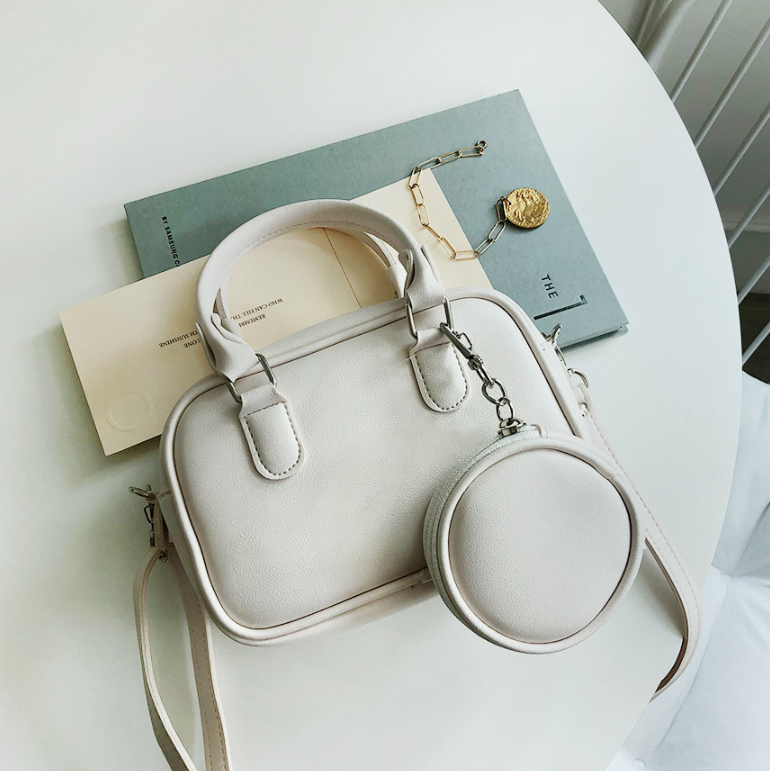 ミニトートバッグショルダーバッグストラップ付ポーチ付 | 詳細画像13