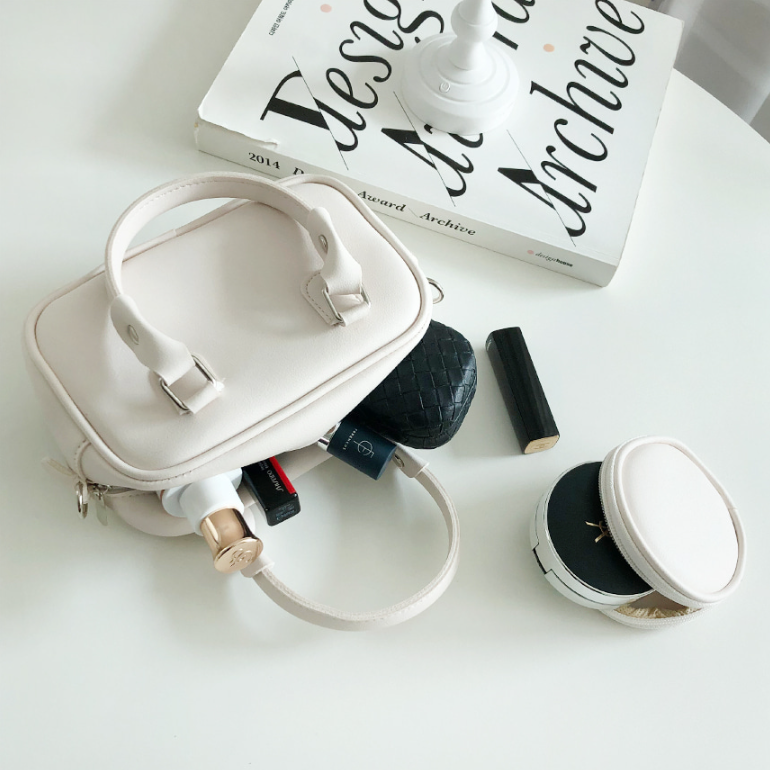 ミニトートバッグショルダーバッグストラップ付ポーチ付 | 詳細画像14