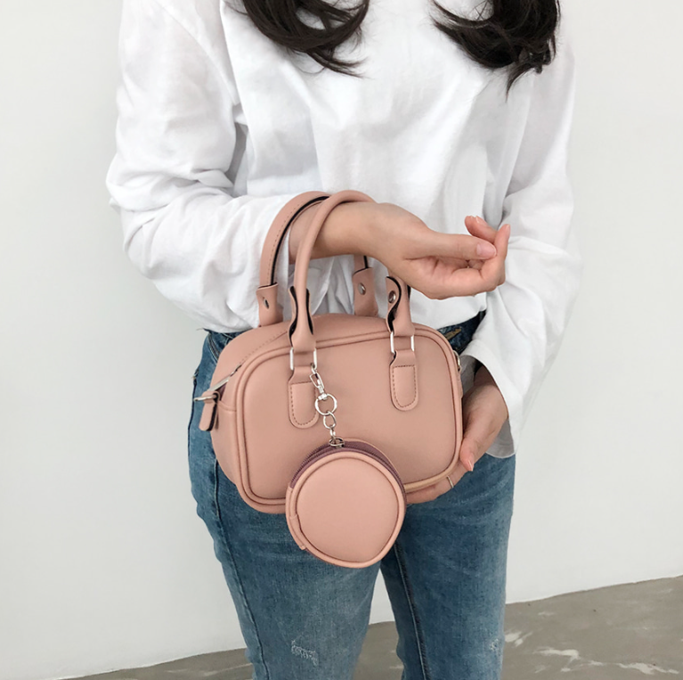 ミニトートバッグショルダーバッグストラップ付ポーチ付 | 詳細画像19