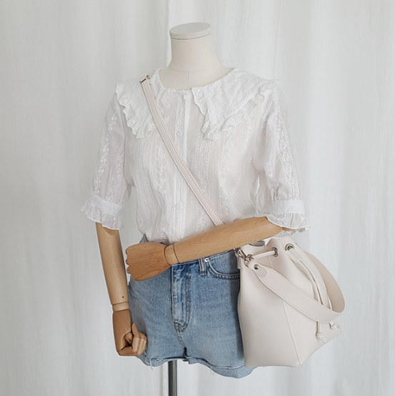 レザー調ショルダーバッグトートバッグ2WAYストラップセット(バックルあり) | 詳細画像5