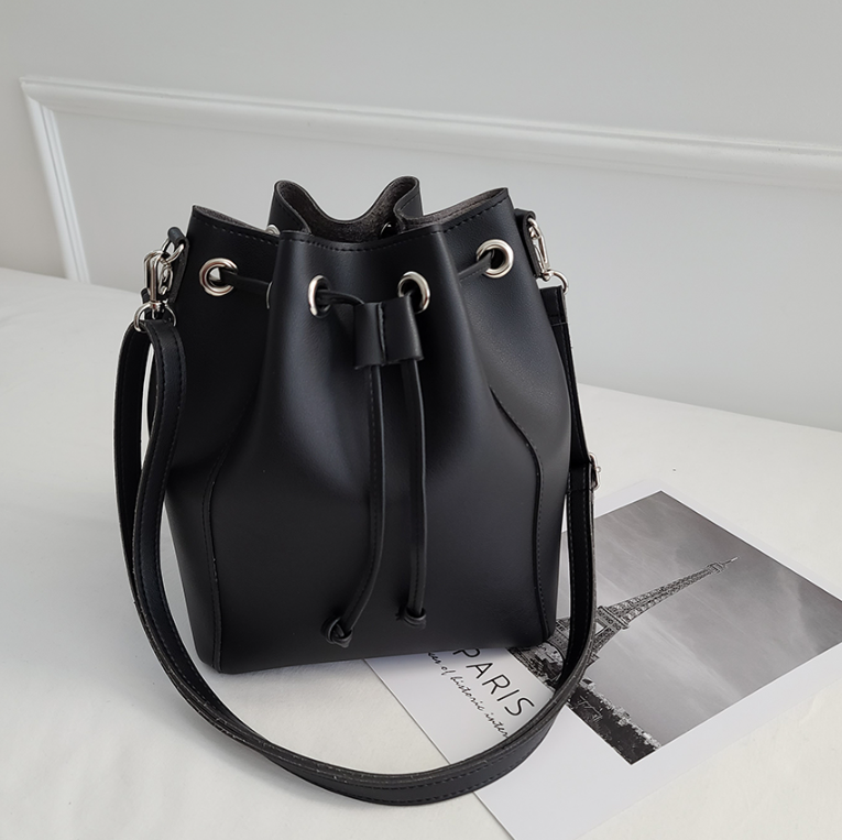 レザー調ショルダーバッグトートバッグ2WAYストラップセット(バックルあり) | 詳細画像7