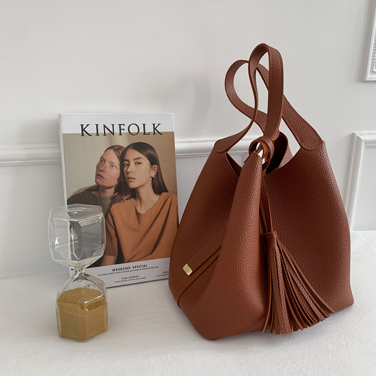 レザー調トートバッグ | 詳細画像7