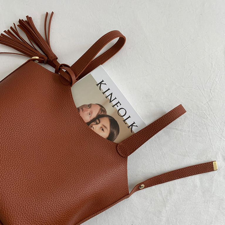 レザー調トートバッグ | 詳細画像8