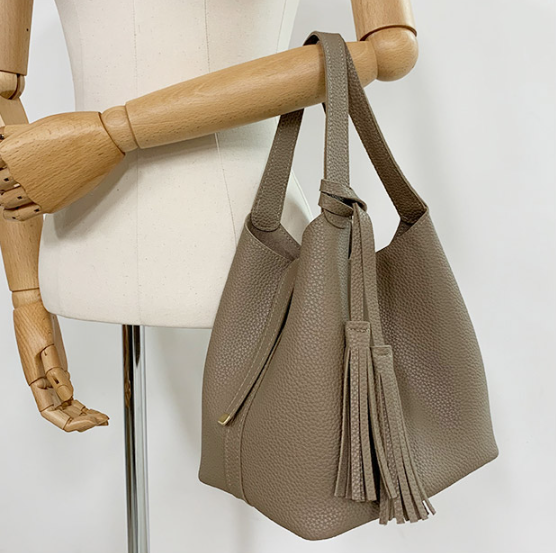 レザー調トートバッグ | 詳細画像13