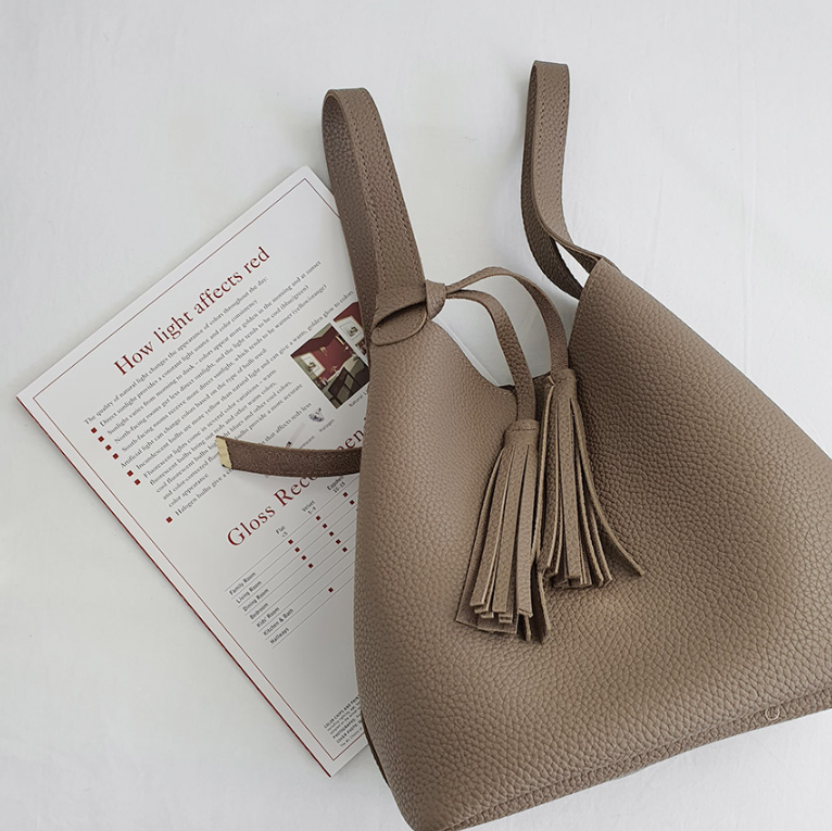 レザー調トートバッグ | 詳細画像14