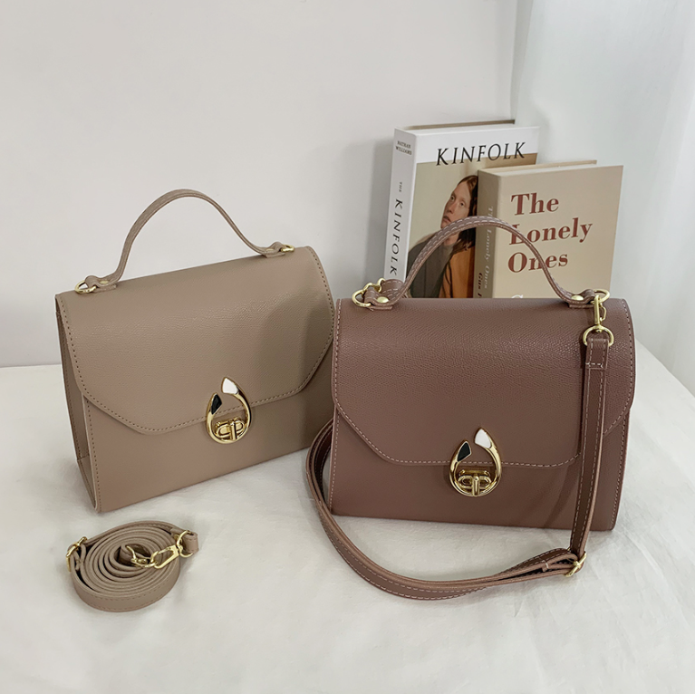 レザー調ショルダーバッグトートバッグ2WAYストラップ付 | 詳細画像3