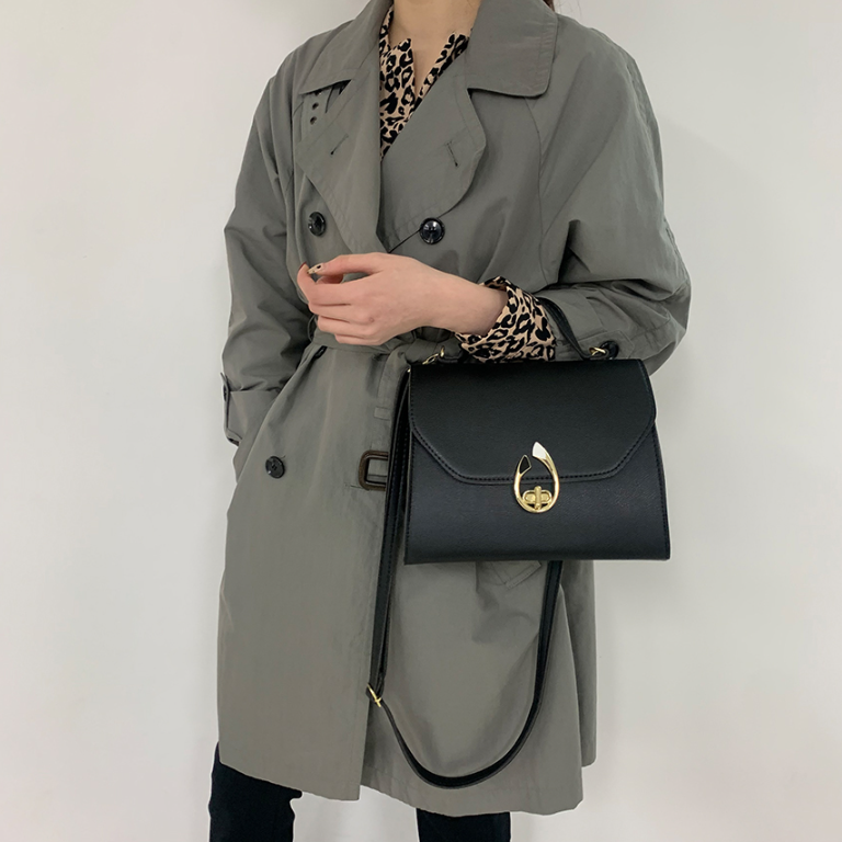 レザー調ショルダーバッグトートバッグ2WAYストラップ付 | 詳細画像10