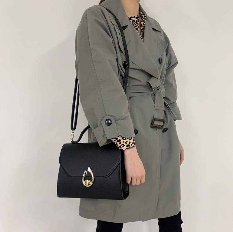 レザー調ショルダーバッグトートバッグ2WAYストラップ付 | 詳細画像11