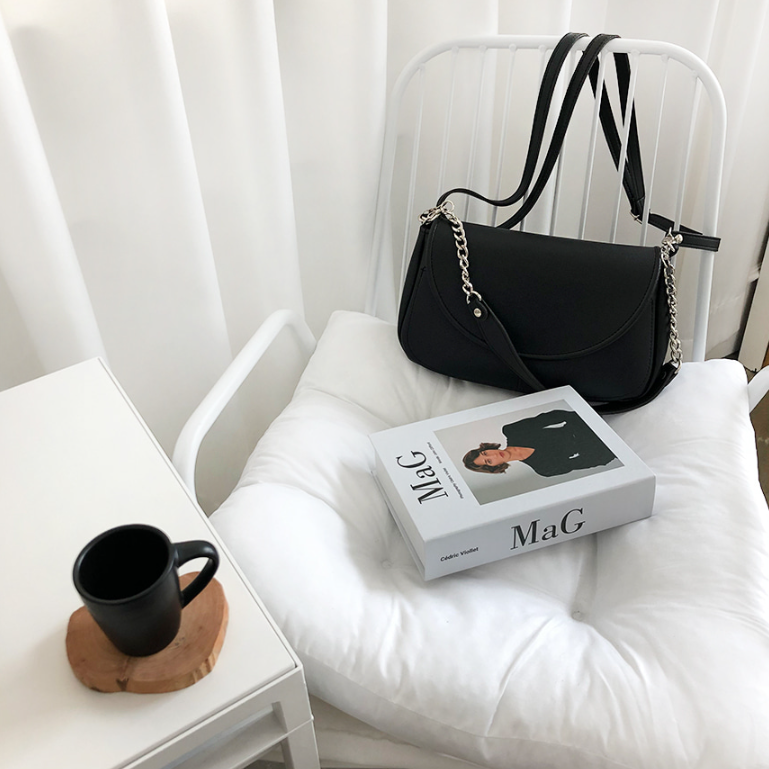 レザー調ショルダーバッグトートバッグ2WAYストラップセット(バックルあり) | 詳細画像6