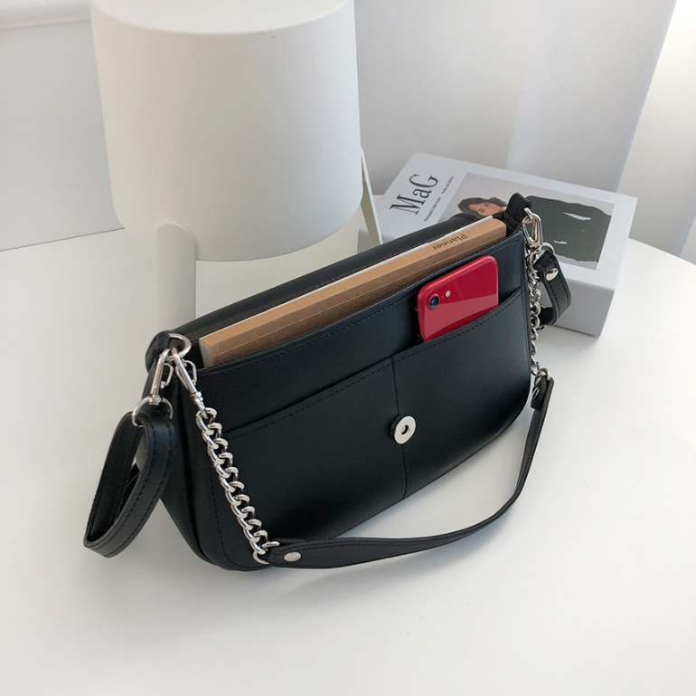 レザー調ショルダーバッグトートバッグ2WAYストラップセット(バックルあり) | 詳細画像8